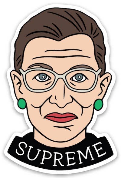 RBG Supreme Die Cut Sticker