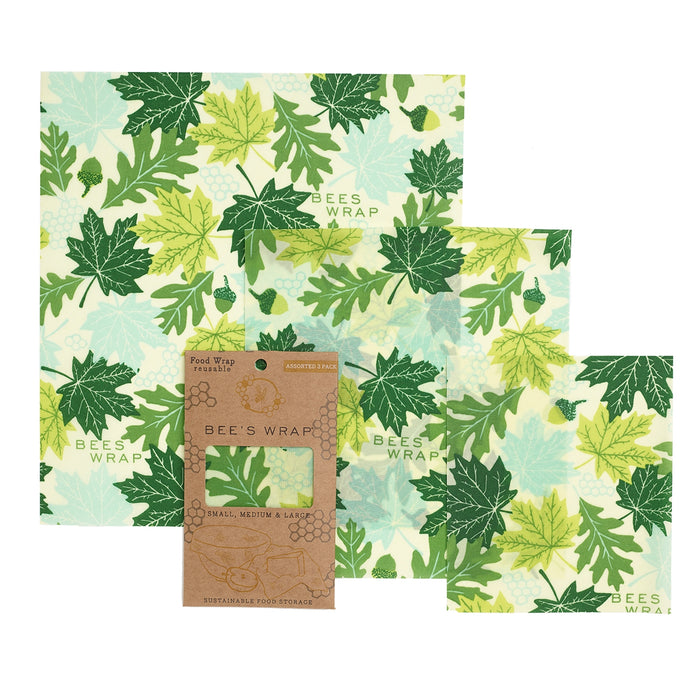 Assorted Sizes in Forest Floor Print - Pack of 3