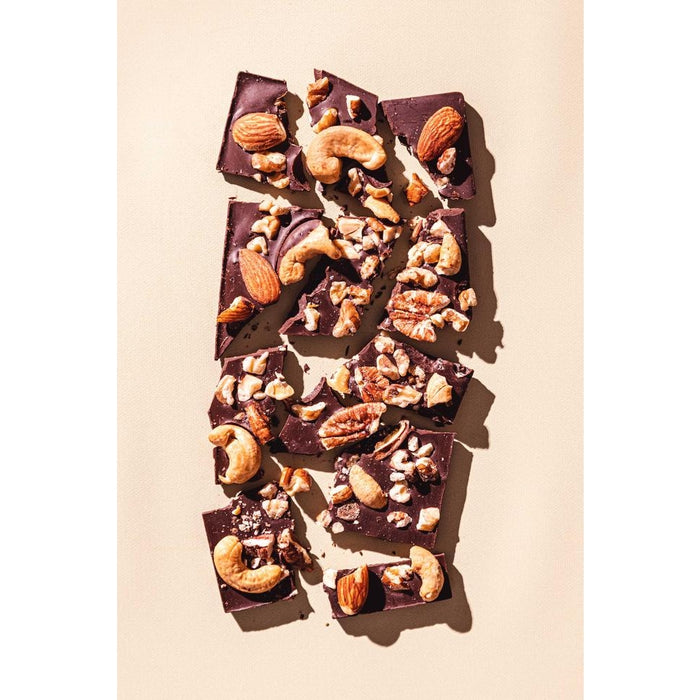 Vegan Organic Dark Chocolate Mixed Nuts Sea Salt - Energy
