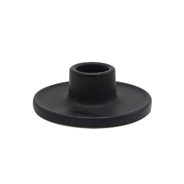 Candle Holder Round Small - Black