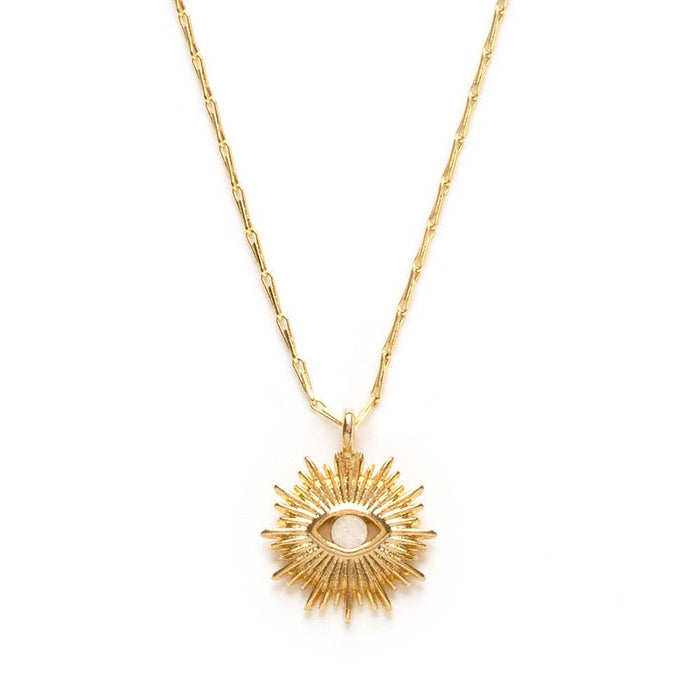 Mystic Eye Necklace - Crystal Opal
