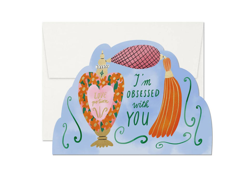 Obsessed with You - Love Greeting Card