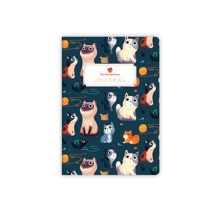 Sewn Bind Cats Pocket Journal
