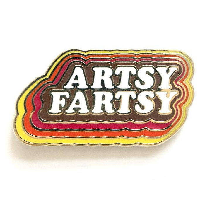 Artsy Fartsy Enamel Pin