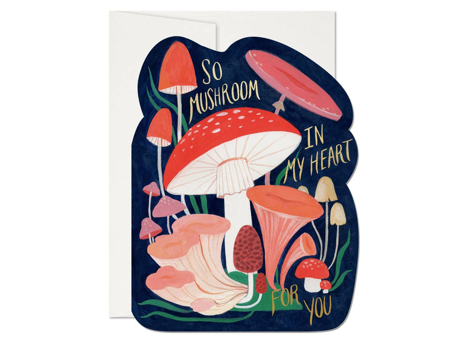 So Mushroom - Love greeting card