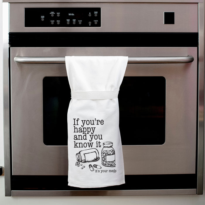 If You're Happy And You Know It Kitchen Towel