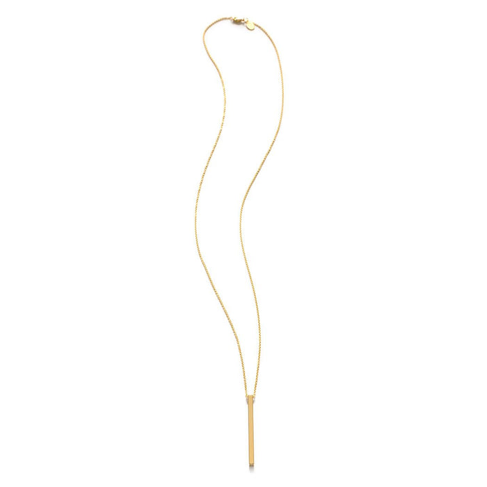 Gold Rod Necklace