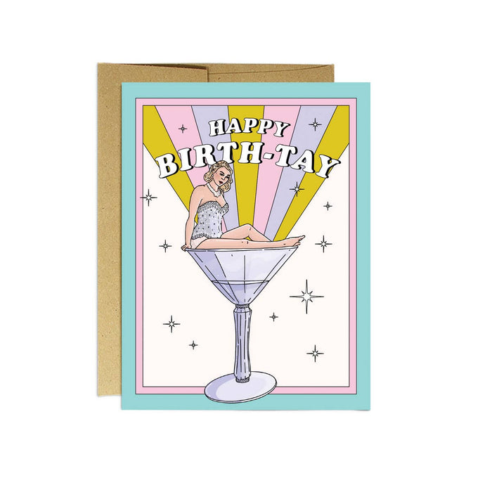 Happy Birth-tay - Birthday Card