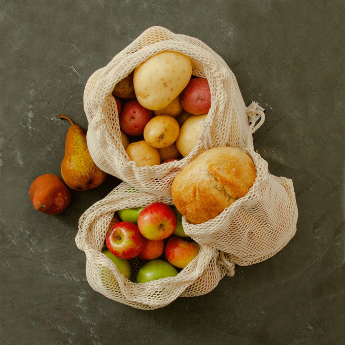 Cotton Mesh Produce Bag - Assorted Sizes