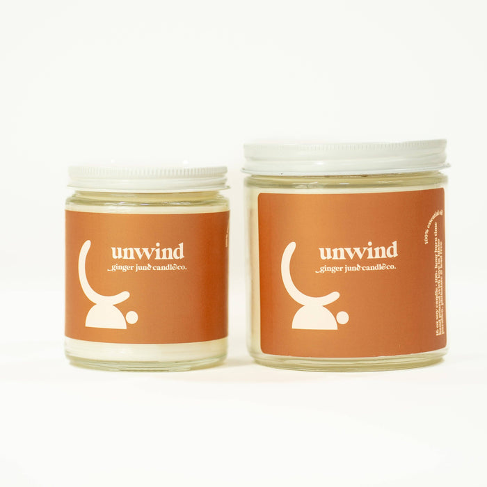 Unwind Scent 16 oz. • contour collection • 100% essential oil soy candle