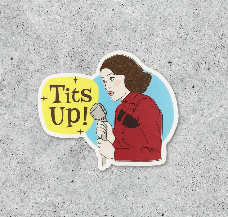 Mrs. Maisel Tits Up Sticker