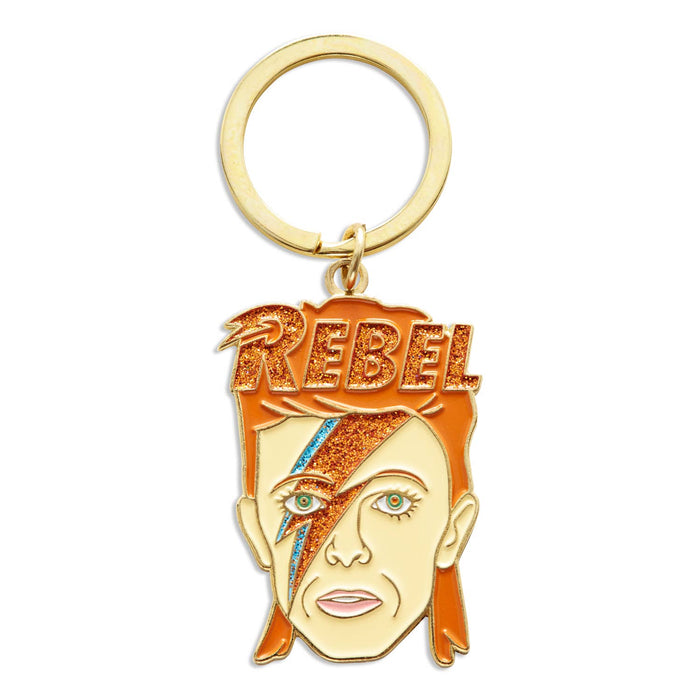 David Bowie Key Chain