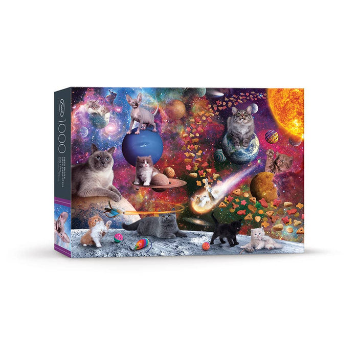 Galaxy Cats Puzzle 1000 PC - Jennifer Norwood