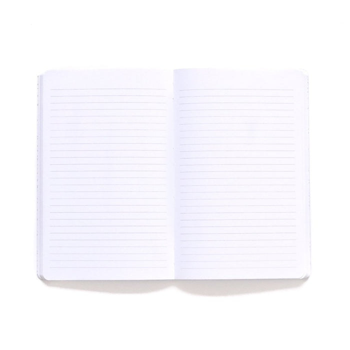 Retro Technology Medium Layflat Notebook