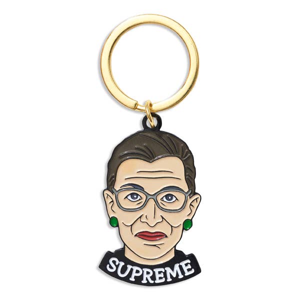 Ruth Bader Ginsburg Key Chain