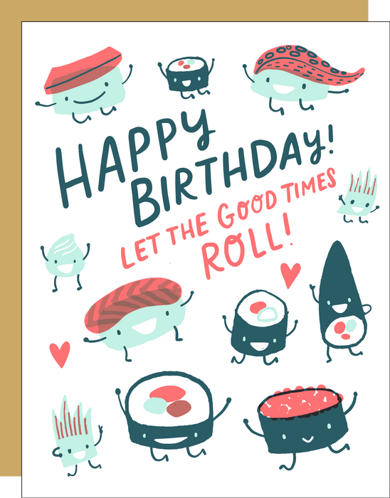 Sushi Roll Birthday