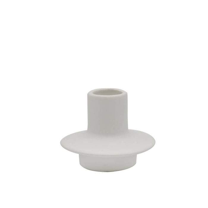 Candle Holder Chique - White