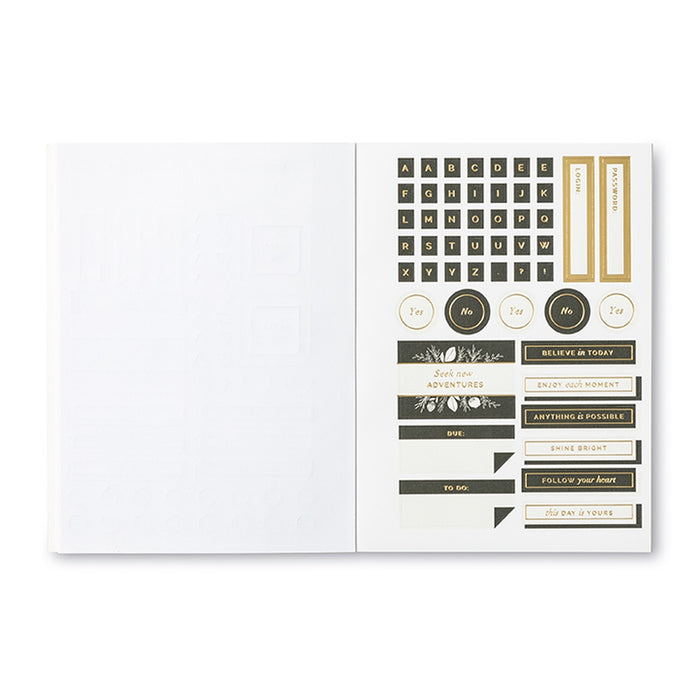 Great Things Are Made Planner/Agenda Sticker Book