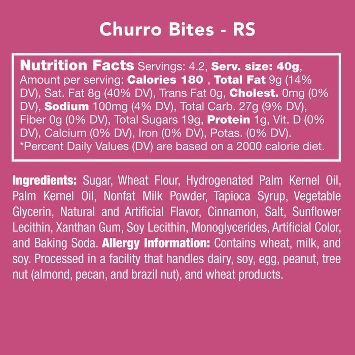 Churro Bites - 6 oz.