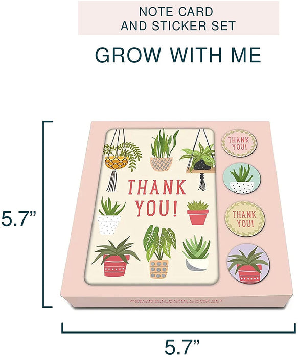 Grow With Me "Thank You" Boxed Cards
