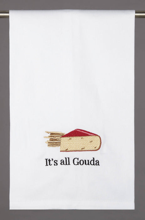 It's All Gouda Kitchen Towel