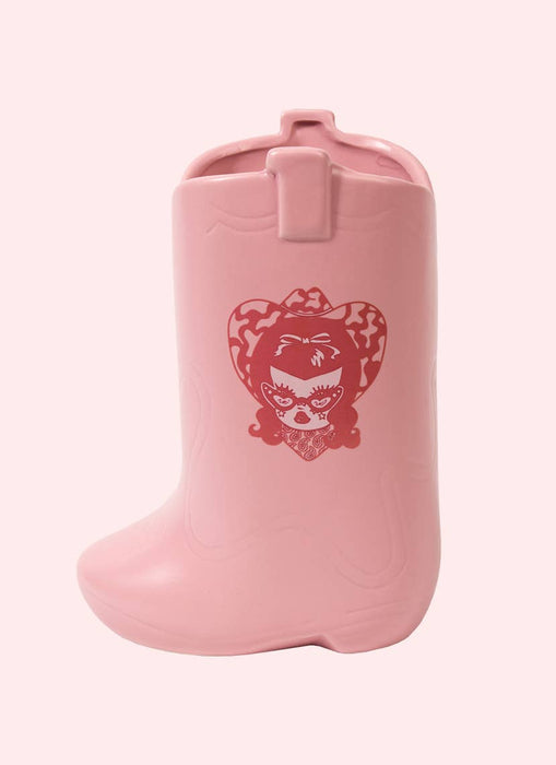 Loretta Cowboy Boot Vase