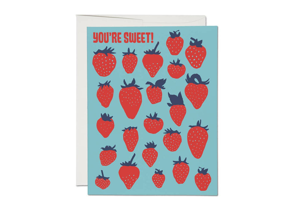 Sweet Berries - love greeting card