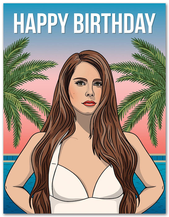Lana Happy Birthday Card