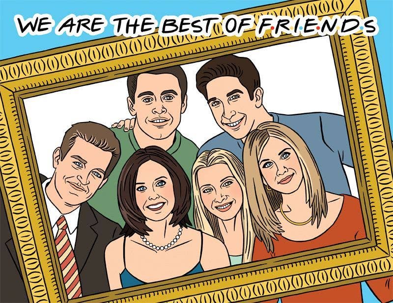 We are the Best of Friends Card