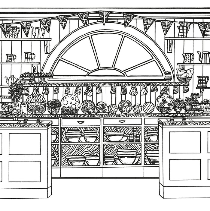 The Great British Bake Off Colouring Book