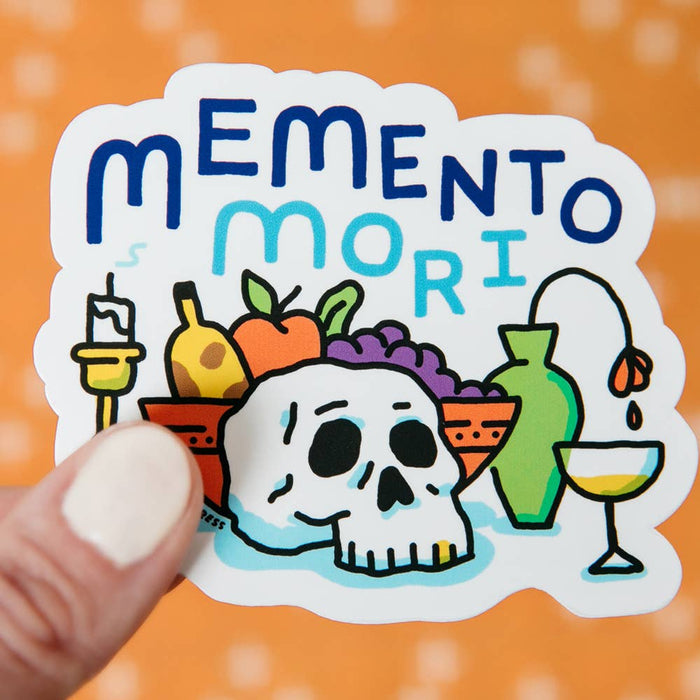 Memento Mori Vinyl Decal Sticker