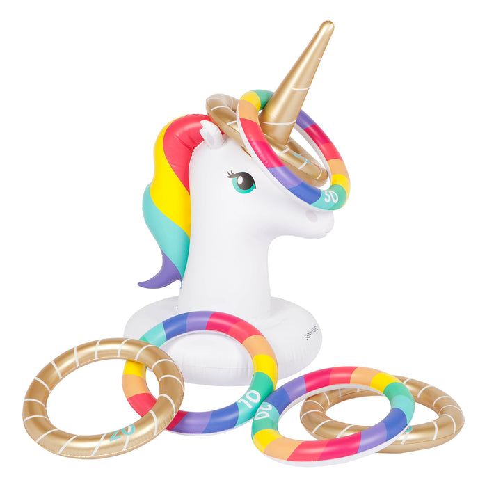 Inflatable Ring Toss Game Unicorn