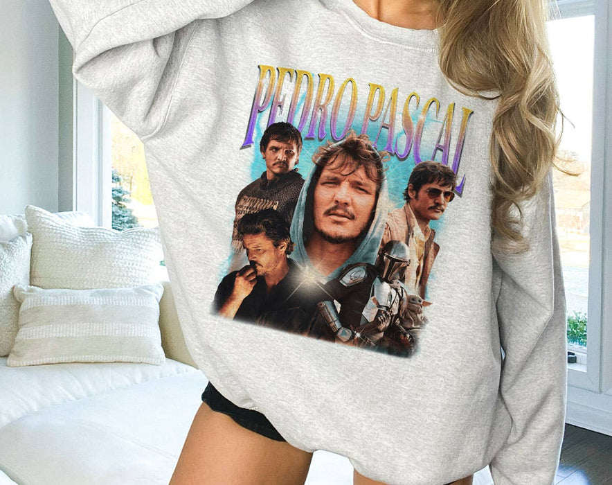 Pedro Pascal - Retro Pop Culture Sweatshirt