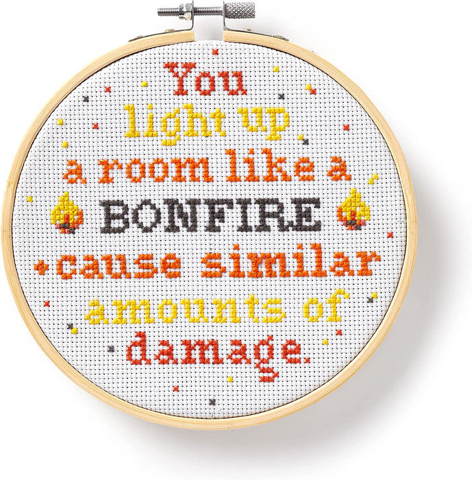 You Light Up A Room – Cross Stitch Kit