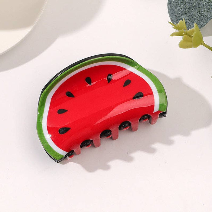 Watermelon Hair Claw Clip