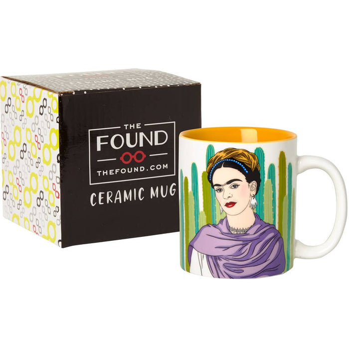 Frida with Cacti Coffee Mug