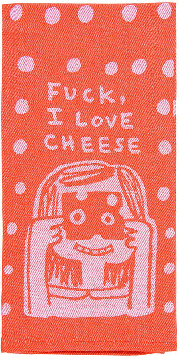 Fuck, I Love Cheese Dish Towel