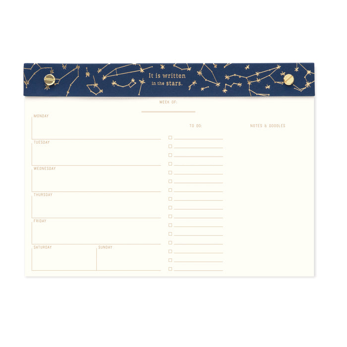 Constellations - Weekly Desk Planner