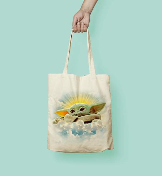 Baby Yoda Tote Bag