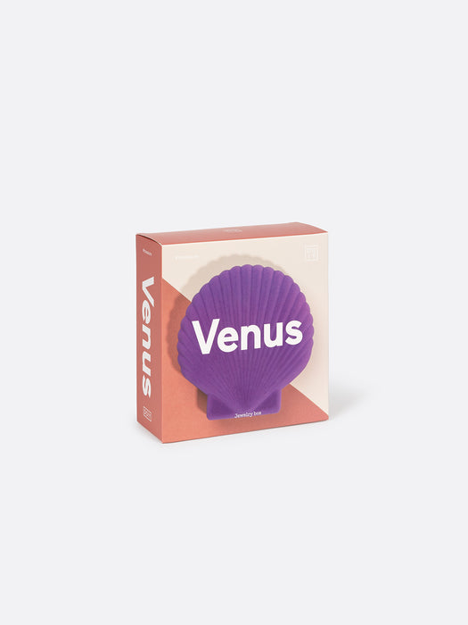 Venus Shell Storage Box - Purple