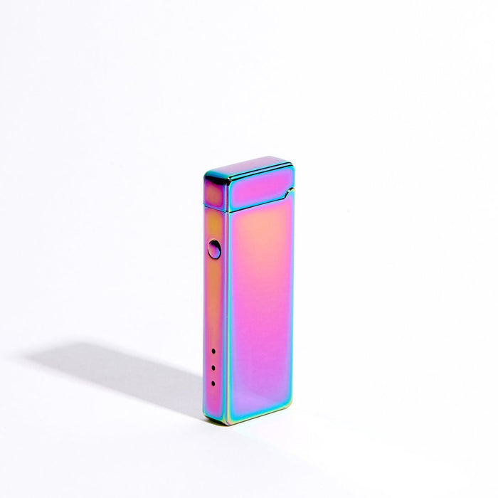 Rainbow Purple - Slim Double Arc Electric Lighter
