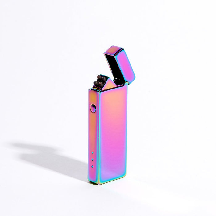 Rainbow Purple - Slim Double Arc Electric Lighter