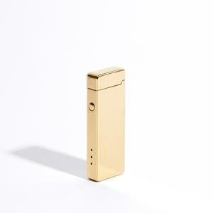 Gold Metallic - Slim Double Arc Electric Lighter