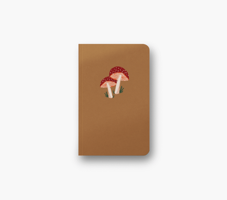 Golden Mushrooms Classic Layflat Notebook