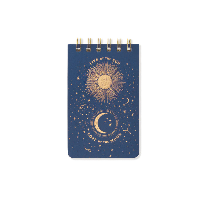 Live By the Sun - Cloth Covered Notepad