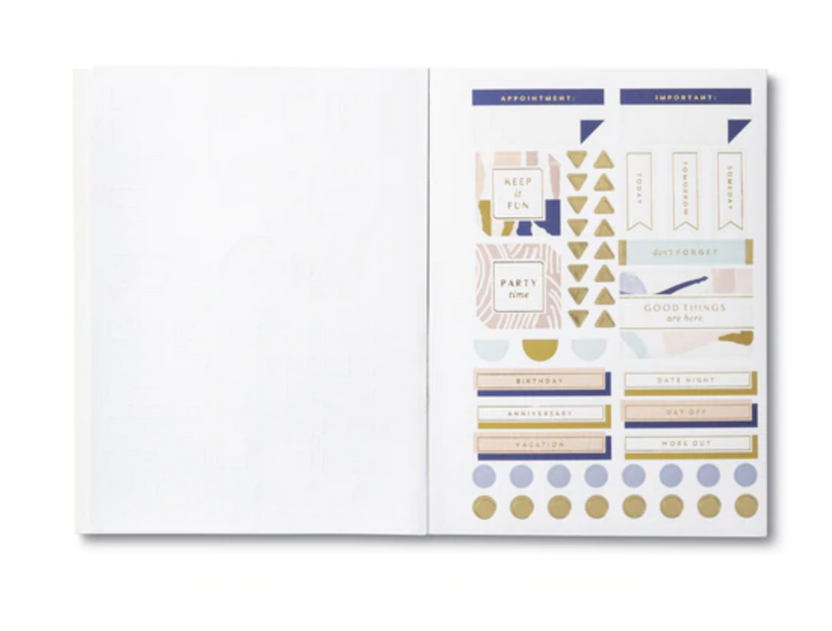 Make Happy Plans Planner/Agenda Sticker Book
