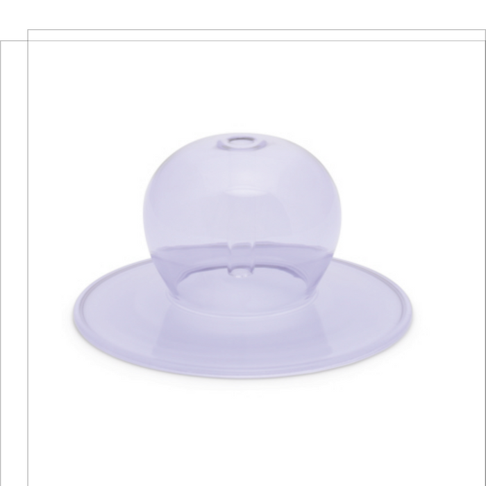 Realm Glass Incense Holder - Purple