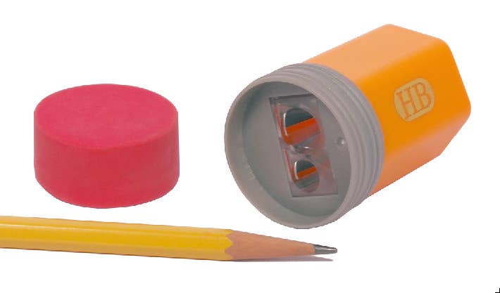 Pencil Top Sharpener & Eraser Set