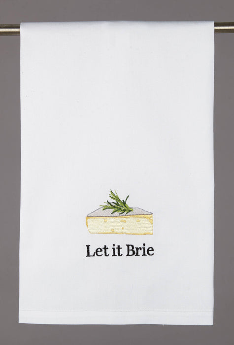Let It Brie Kitchen Towel