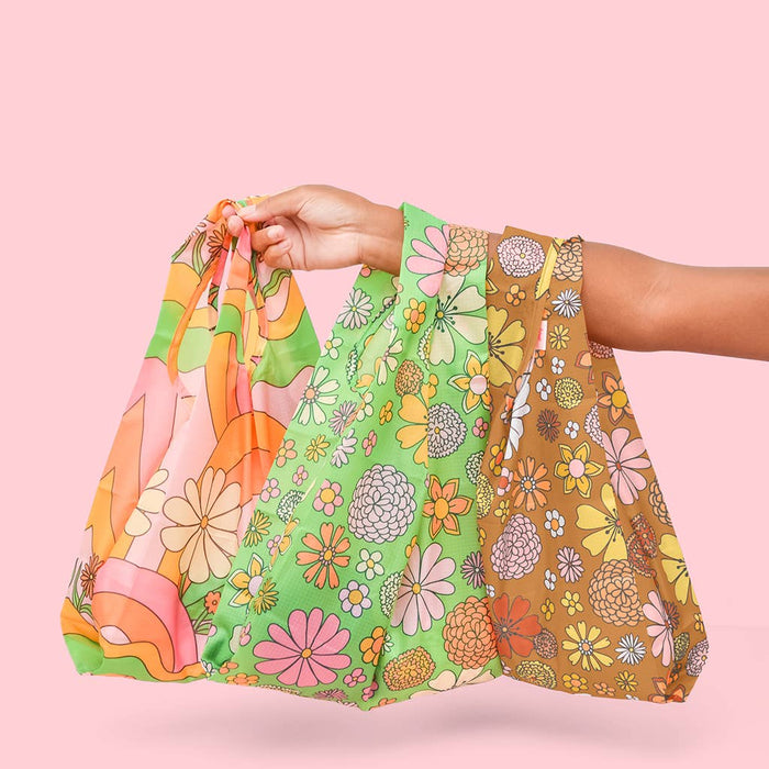 Twist and Shout Tote - Flower Power - Medium